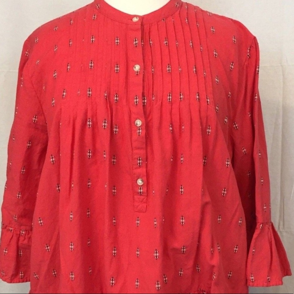 Lucky Brand🍀Ladies XL Red Top